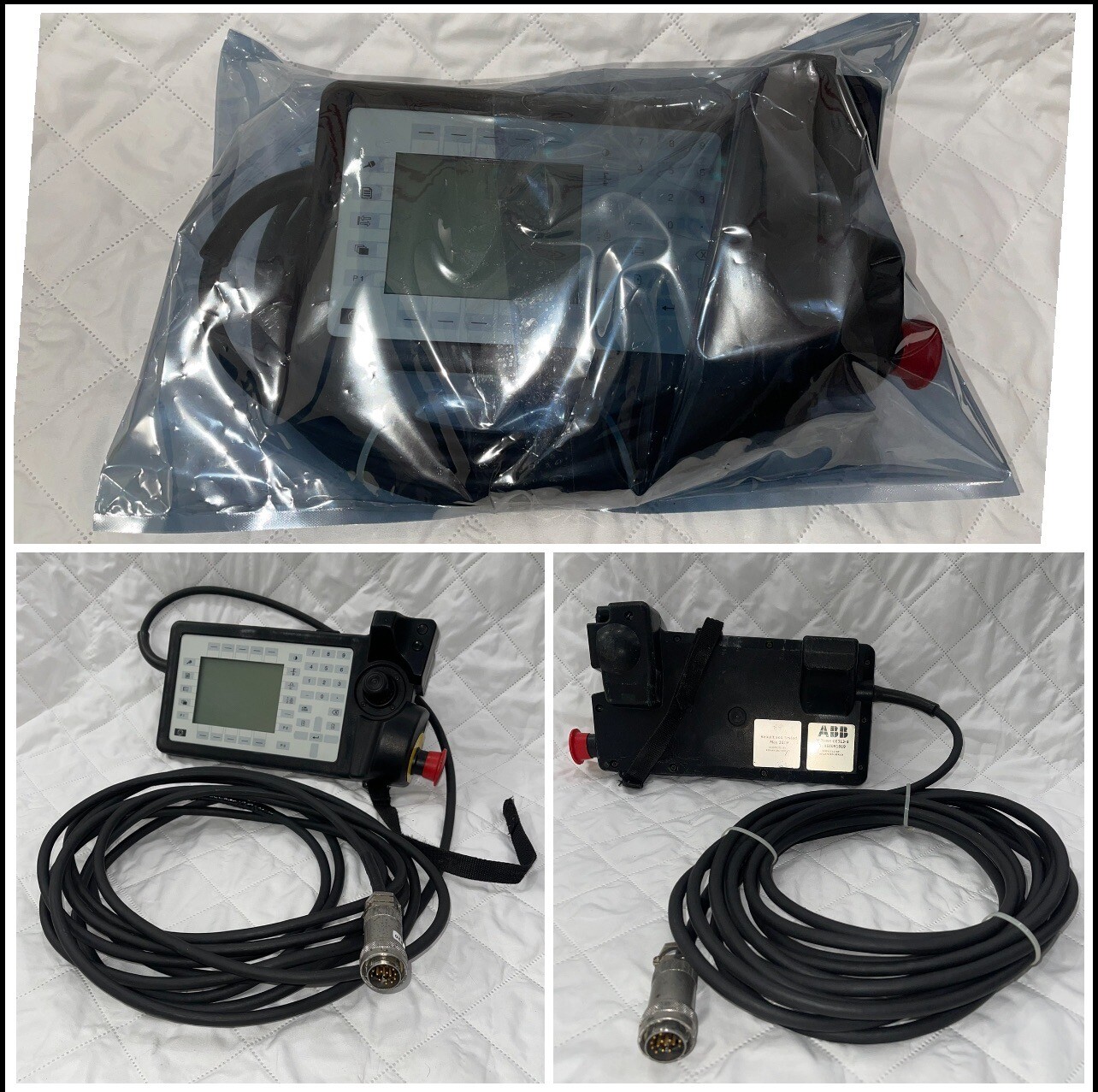 ABB 3HNE-00313-1 TEACH PENDANT 3HNE003131 S: AST051019 SERVO CONTROL