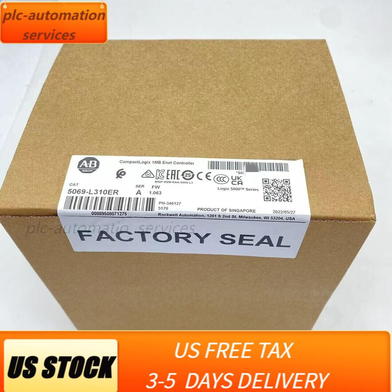 NEW AB 5069-L310ER Allen-Bradley SER A CompactLogix 1MB Controller Sealed