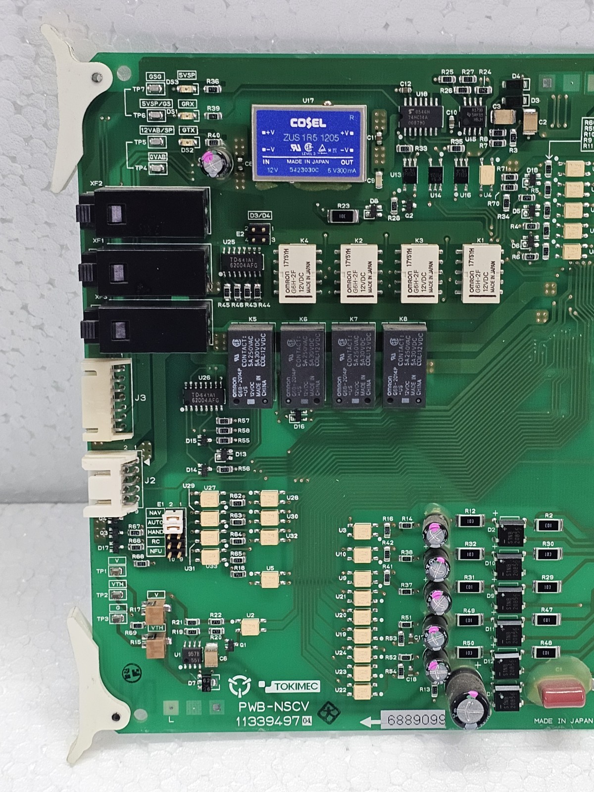 TOKIMEC / TOKYO KEIKI 11339497 PR-6000 AUTOPILOT NSCV CIRCUIT PCB BOARD