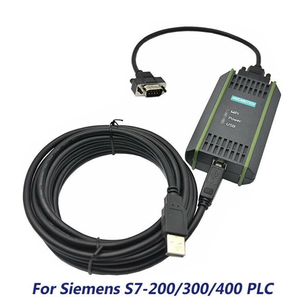 USB-MPI USB-PPI PLC Cable For Siemens 6ES7972-0CB20-0XA0 S7- 200/300/400 2.5M