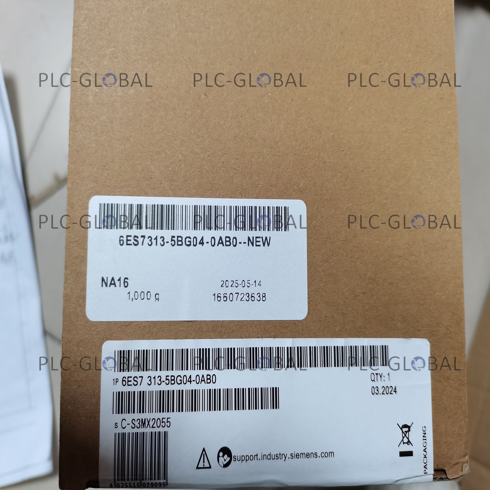 1 Unit Brand New Siemens 6ES7313-5BG04-0AB0 Fast Shipping Warranty Included