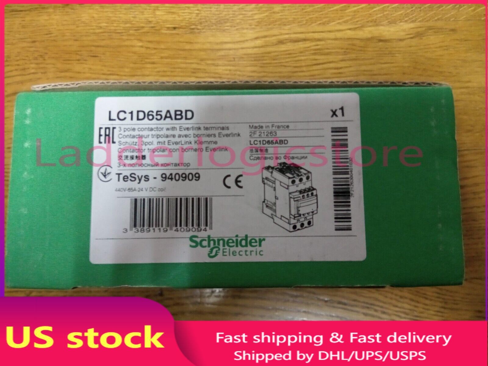 Schneider LC1D65ABD Contactor 65A New In Box Fast Shipping