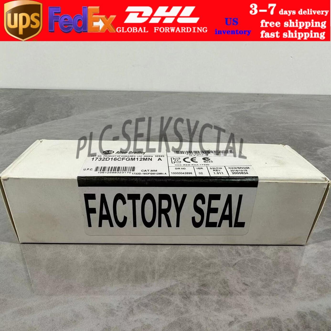 New Allen Bradley ArmorBlock 16 Point Configurable 1732D-16CFGM12MN