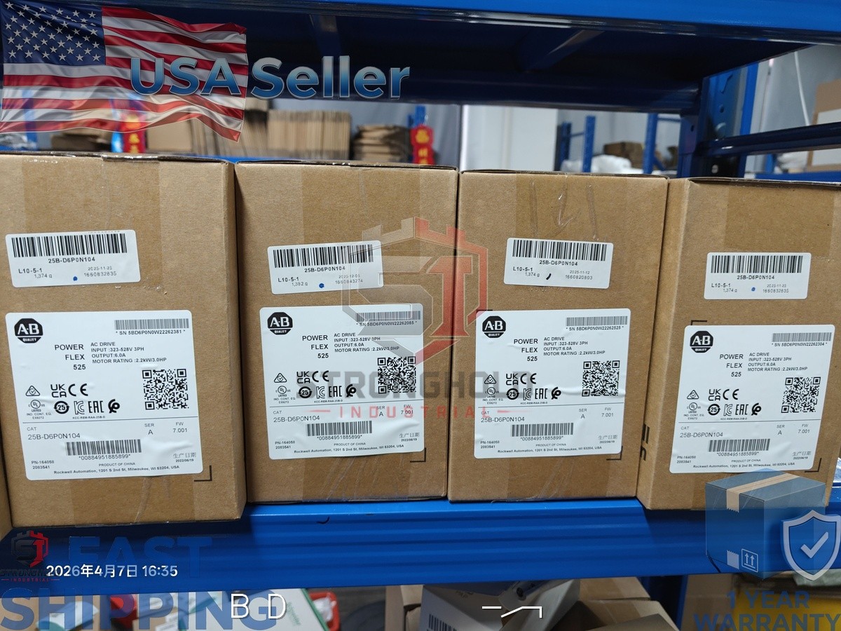 1PC New in box 25B-D6P0N104 Allen-Bradley USA STOCK