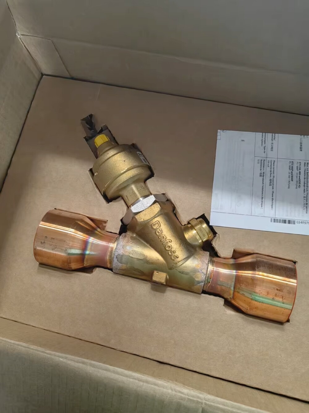 Danfoss ETS400 034G3503 Electronic Expansion Valve UPS Transportation –