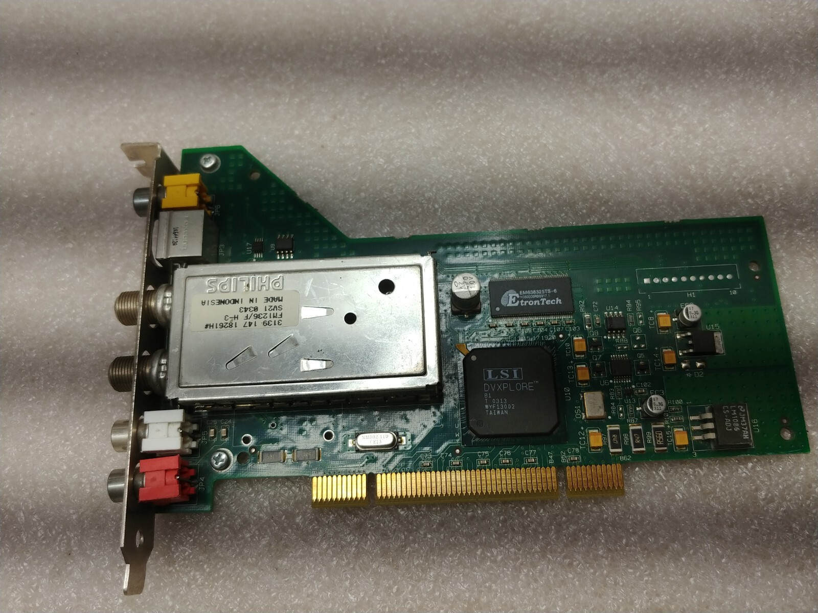 MAUI-III 10-0115-03 REV 2.00 1504 FOXCHIN – 000783 E231250 TV Tuner Pci FR SHIP!