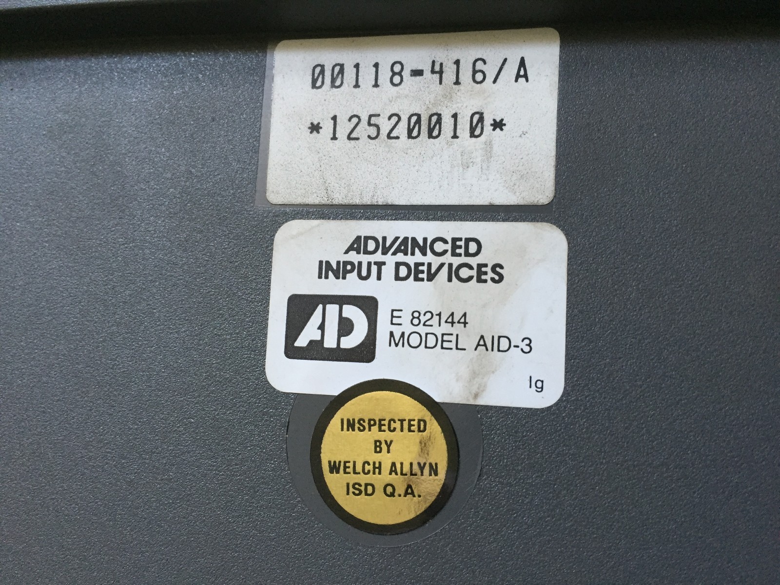 WELCH VP115 ,WELCH ALLYN VP115 VIDEO PROBE-2000 PROCESSOR ,AW