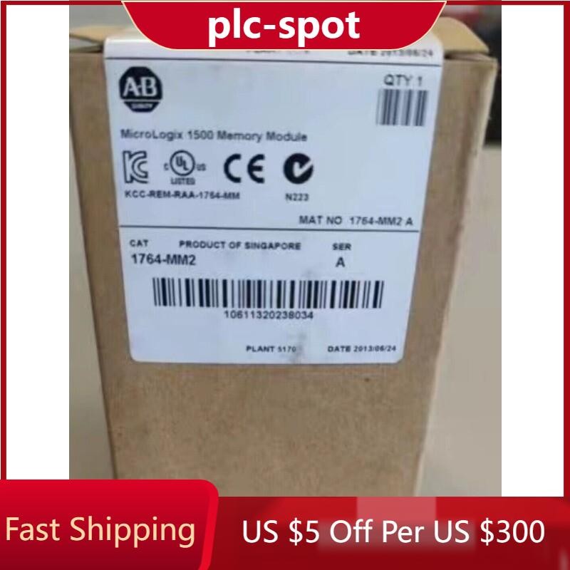 1PC New PLC Controller Module 1764-MM2 1764-MM2 free shipping US Free Tax