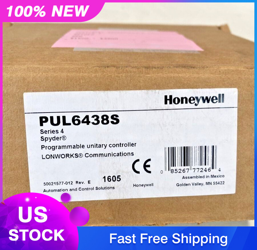 1PC PUL6438S Honeywell Series 4 Spyder Programmable Unitary Controller-Brand New