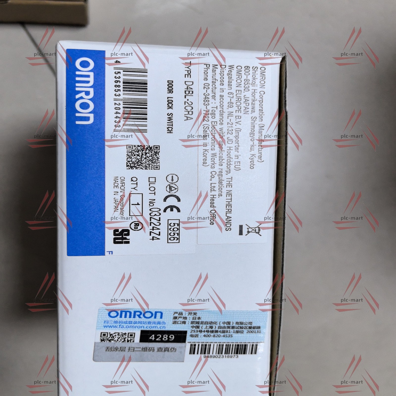1PC Fast shipping NEW Omron D4BL-2CRA Real US stock