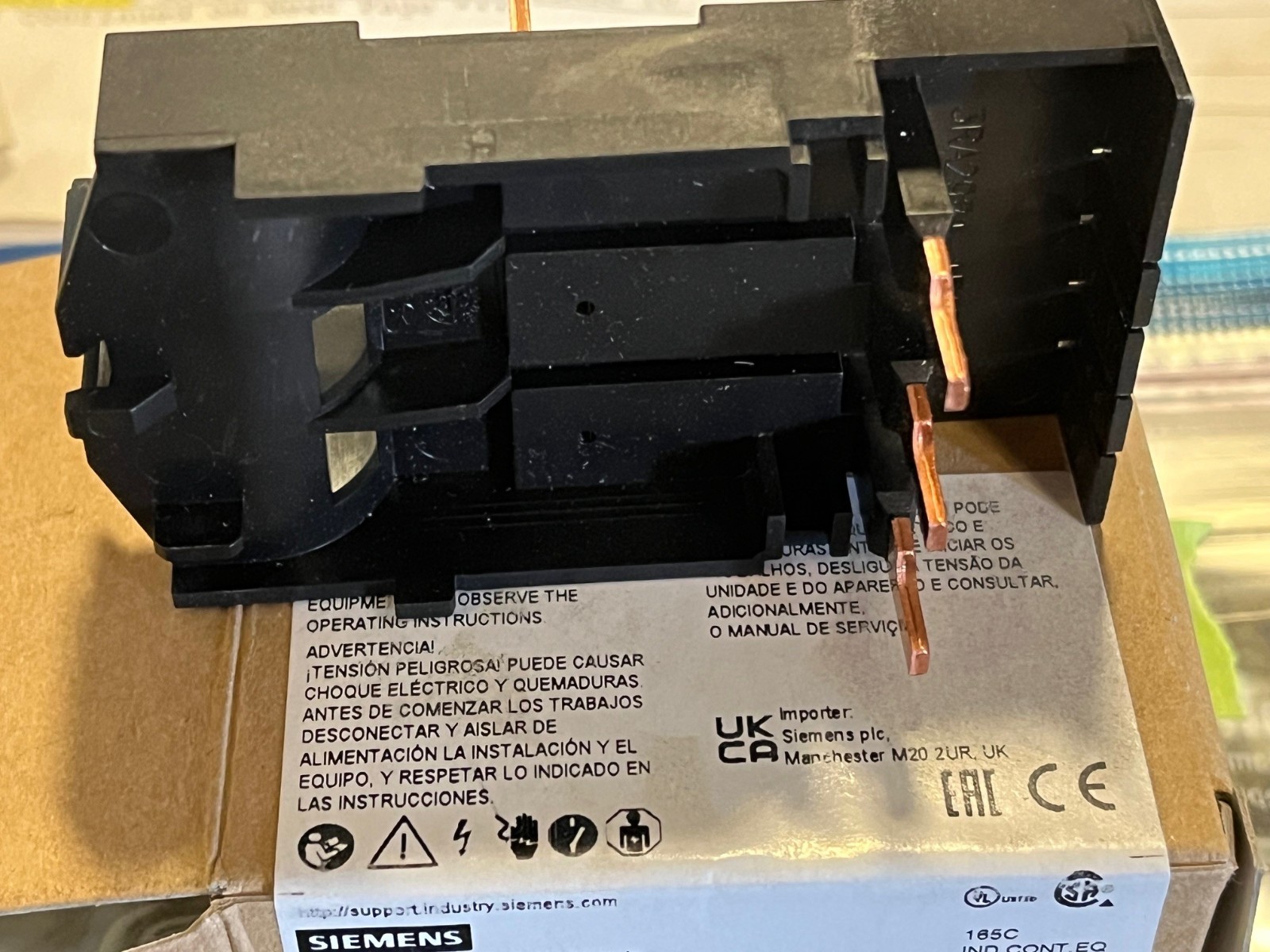 SIEMENS 3RA2921-1BA00 Connection Block