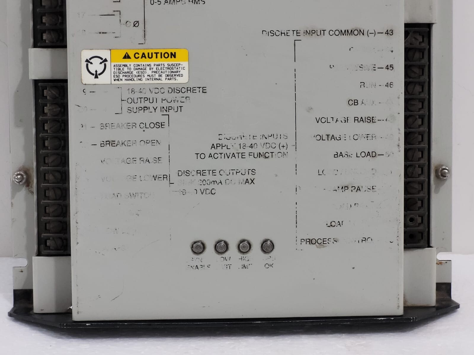 WOODWARD 9905-797 DIGITAL SYNCHRONIZER AND LOAD CONTROL REV.B DSLC-D