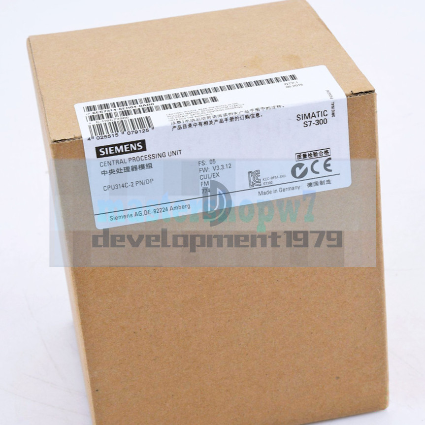 ONE NEW SIEMENS CPU MODULE 6ES7314-6EH04-0AB0 6ES7 314-6EH04-0AB0