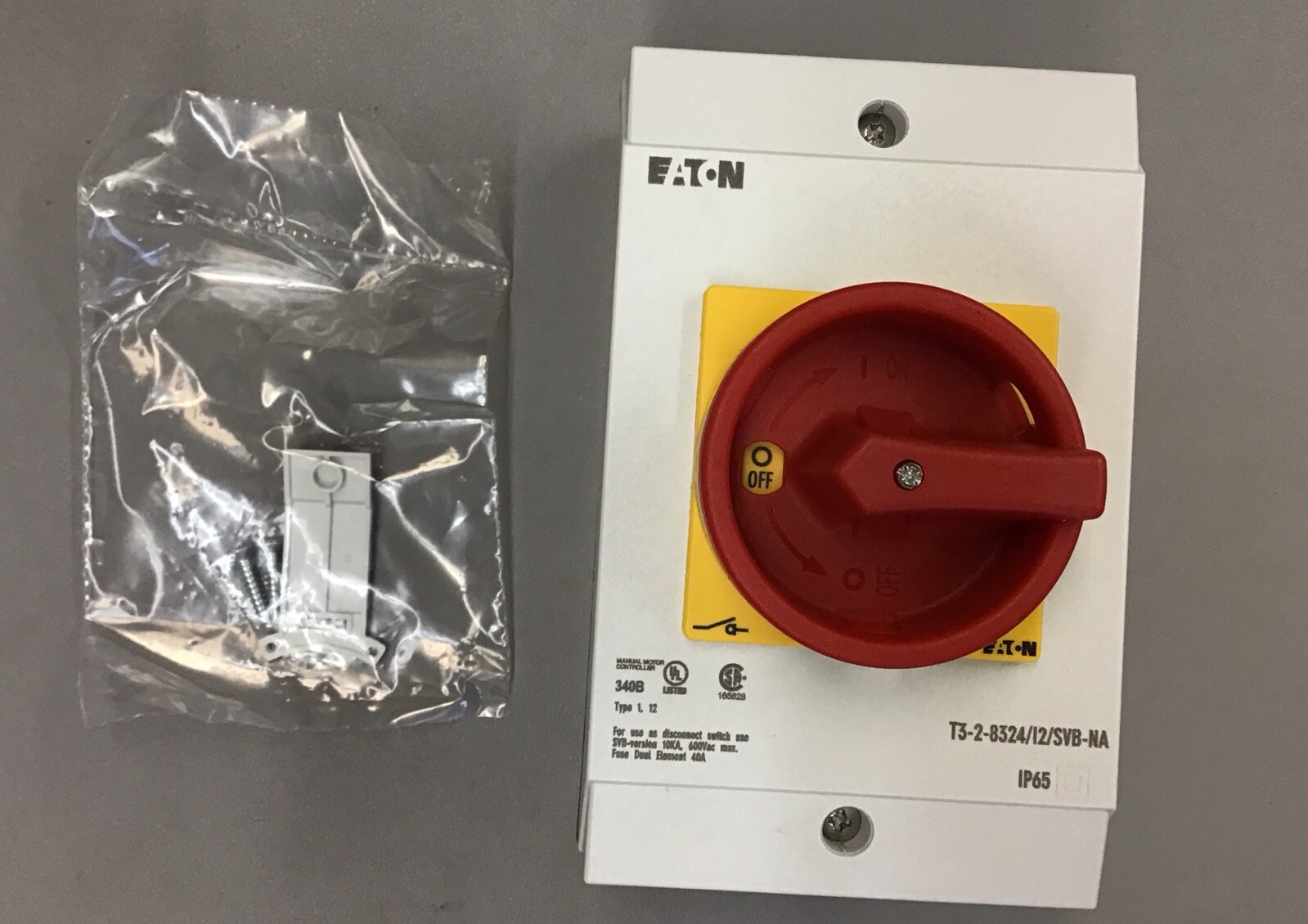 EATON MOELLER Rotary Cam Switch T3-2-8324/I2/SVB-NA (B458)