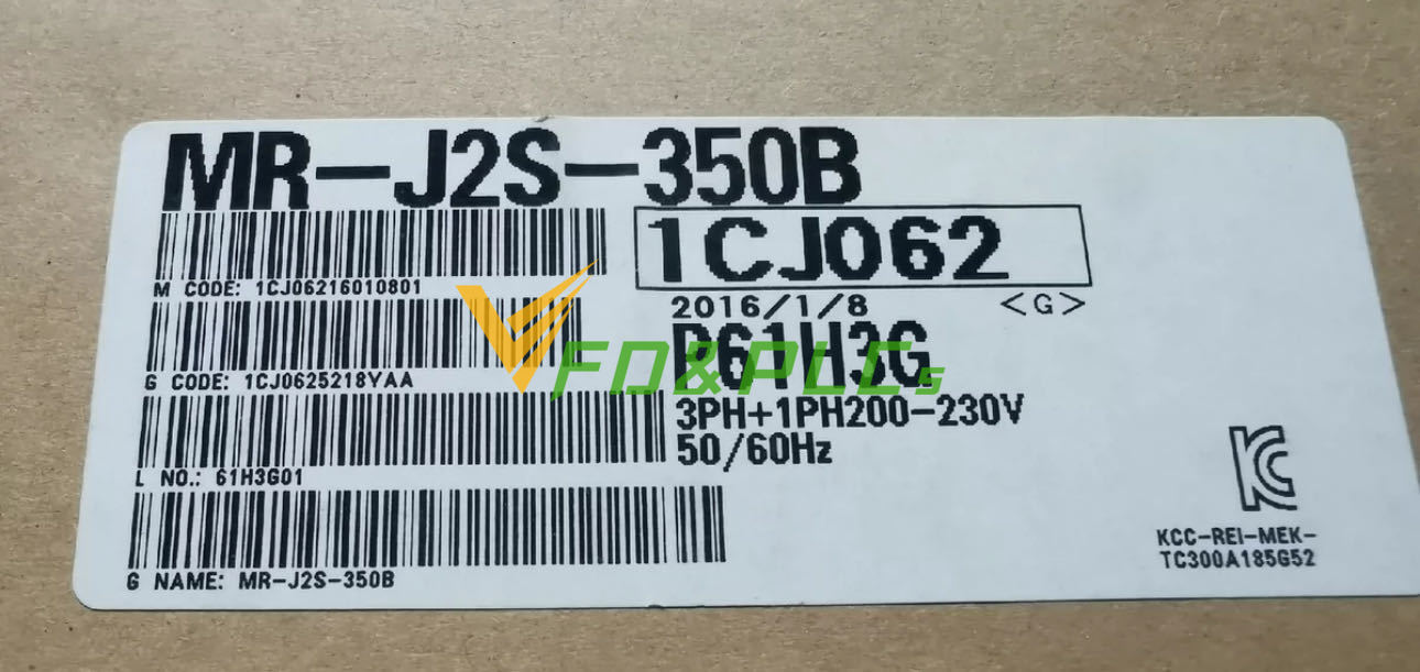 1PC New Mitsubishi MR-J2S-350B AC Servo Amplifier MRJ2S350B