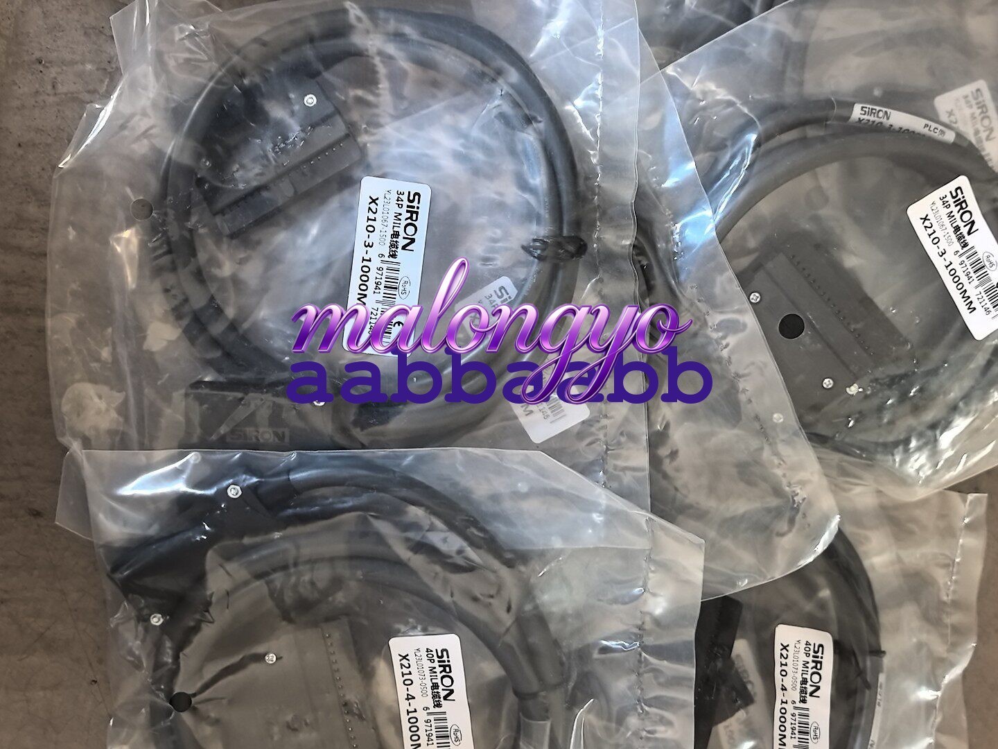 1 PCS NEW SiRON X210-3-1000MM 34P MIL Cable