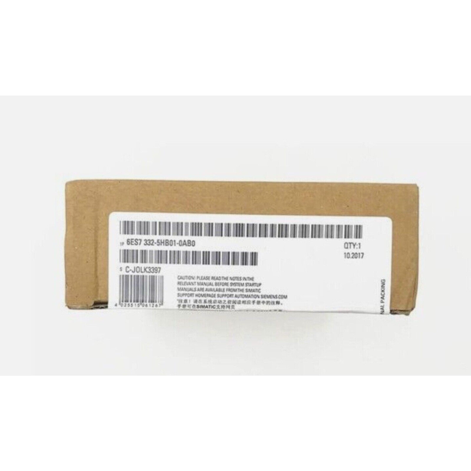 New Siemens 6ES7332-5HB01-0AB0 6ES73325HB010AB0 S7-300 Analog output SM 332