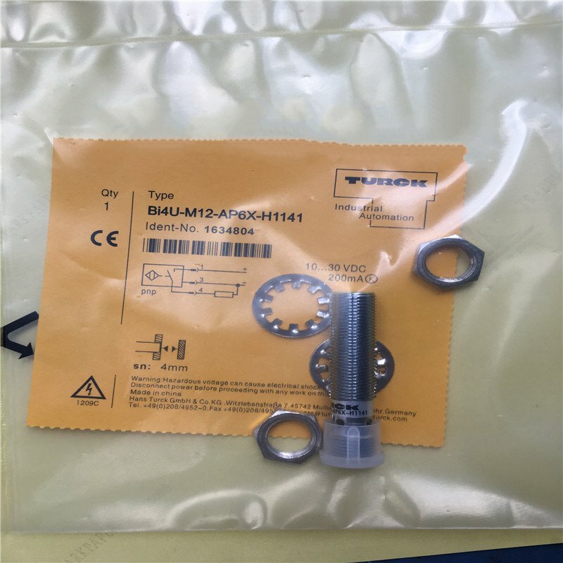 1PC New Turck BI4U-M12-AP6X-H1141 Proximity Switch Sensor spot stock #YP1