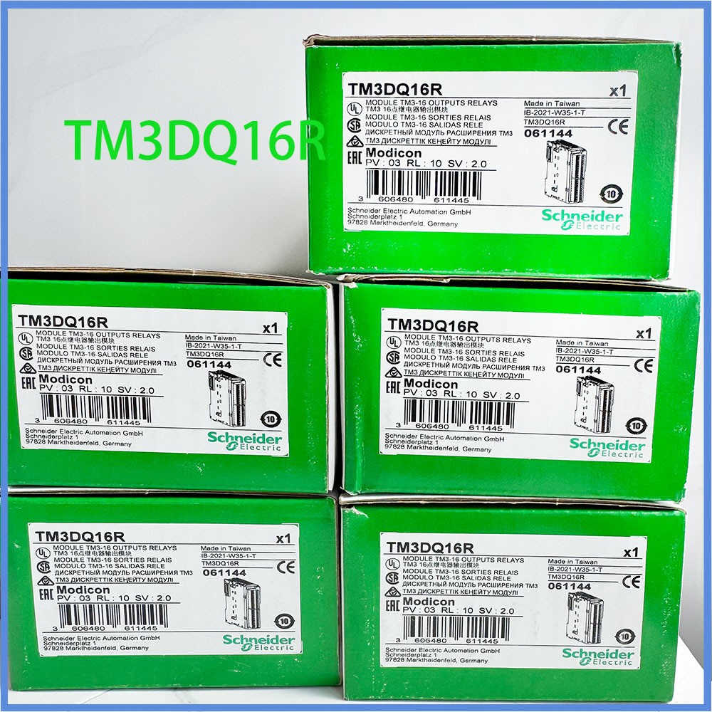 Original manufacturer Modicon TM3 Series MODULE TM3-16 OUTPUTS RELAYS Schneide