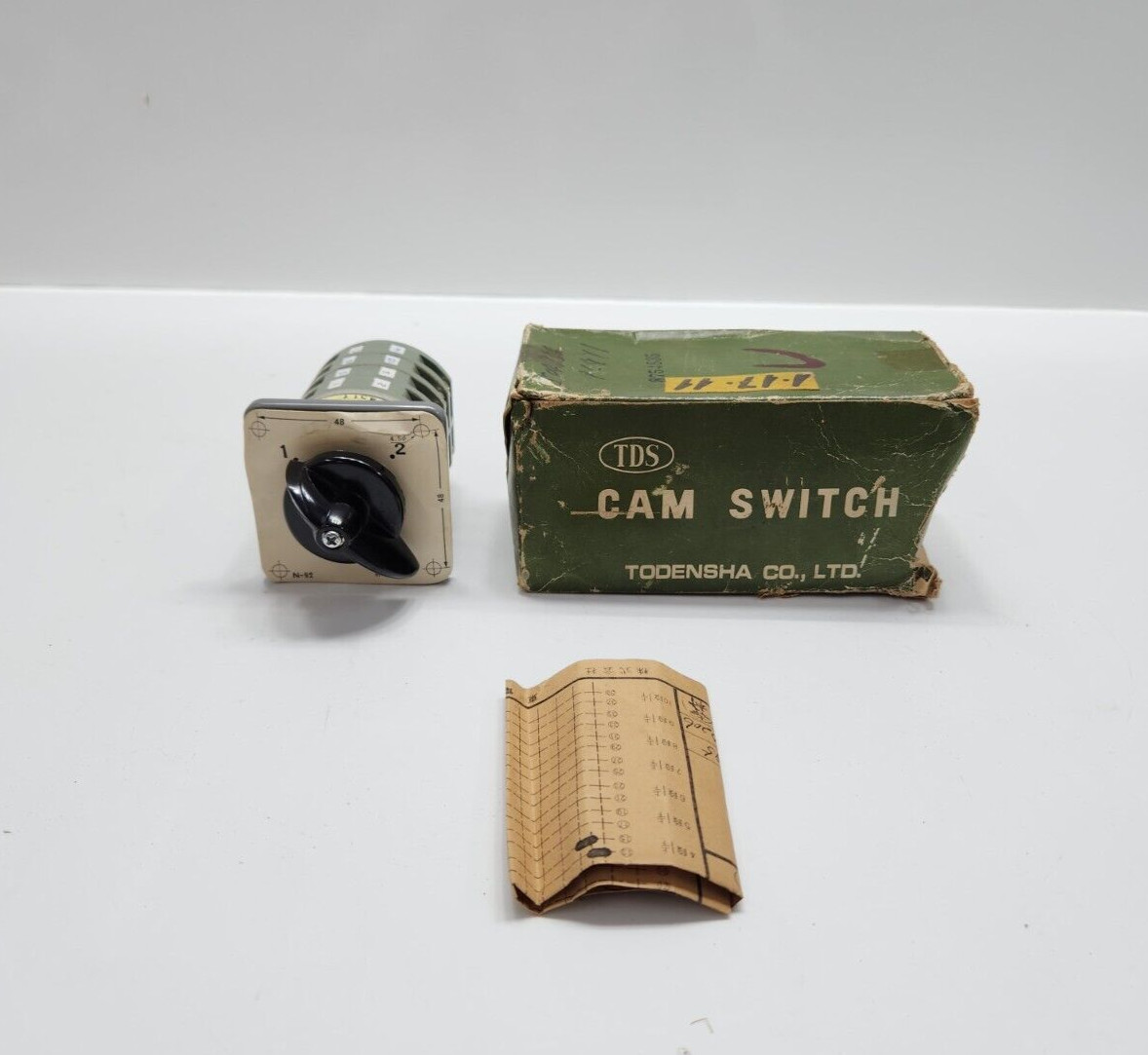 TODENSHA TDS TC-24 ROTARY CAM SWITCH C-74311