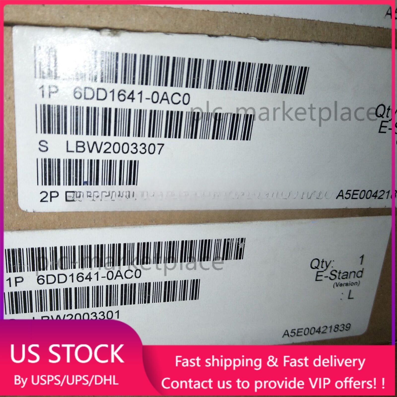 New Siemens 6DD1641-0AC0 6DD1 641-0AC0 SIMADYN D BINARY INPUT/OUTPUT MODULE