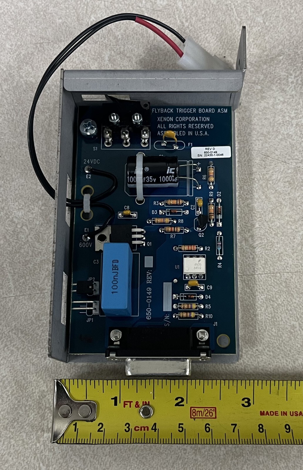 Xeon Flyback Trigger Board Assembly 620-0038 (Refurbished)