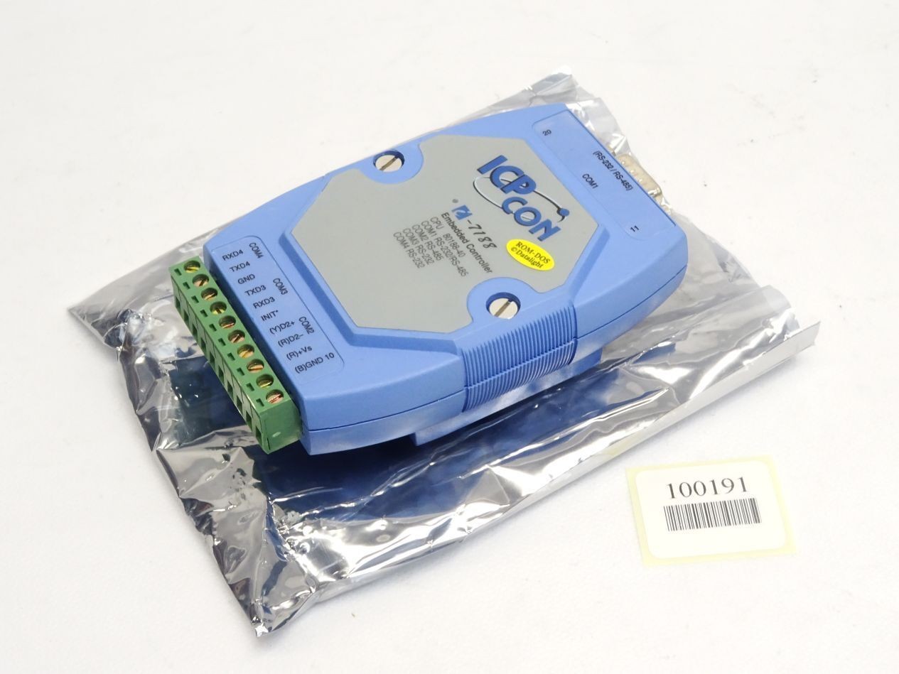 ICP con i-7188 embedded controller / mint condition