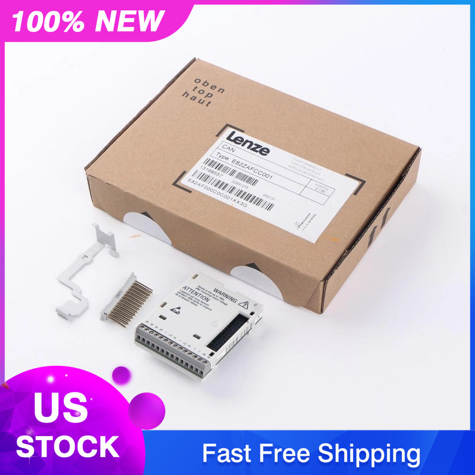 US FREE TAX 1PC NEW Lenze Frequency Converter Module E82ZAFCC001 E82ZAFCC001