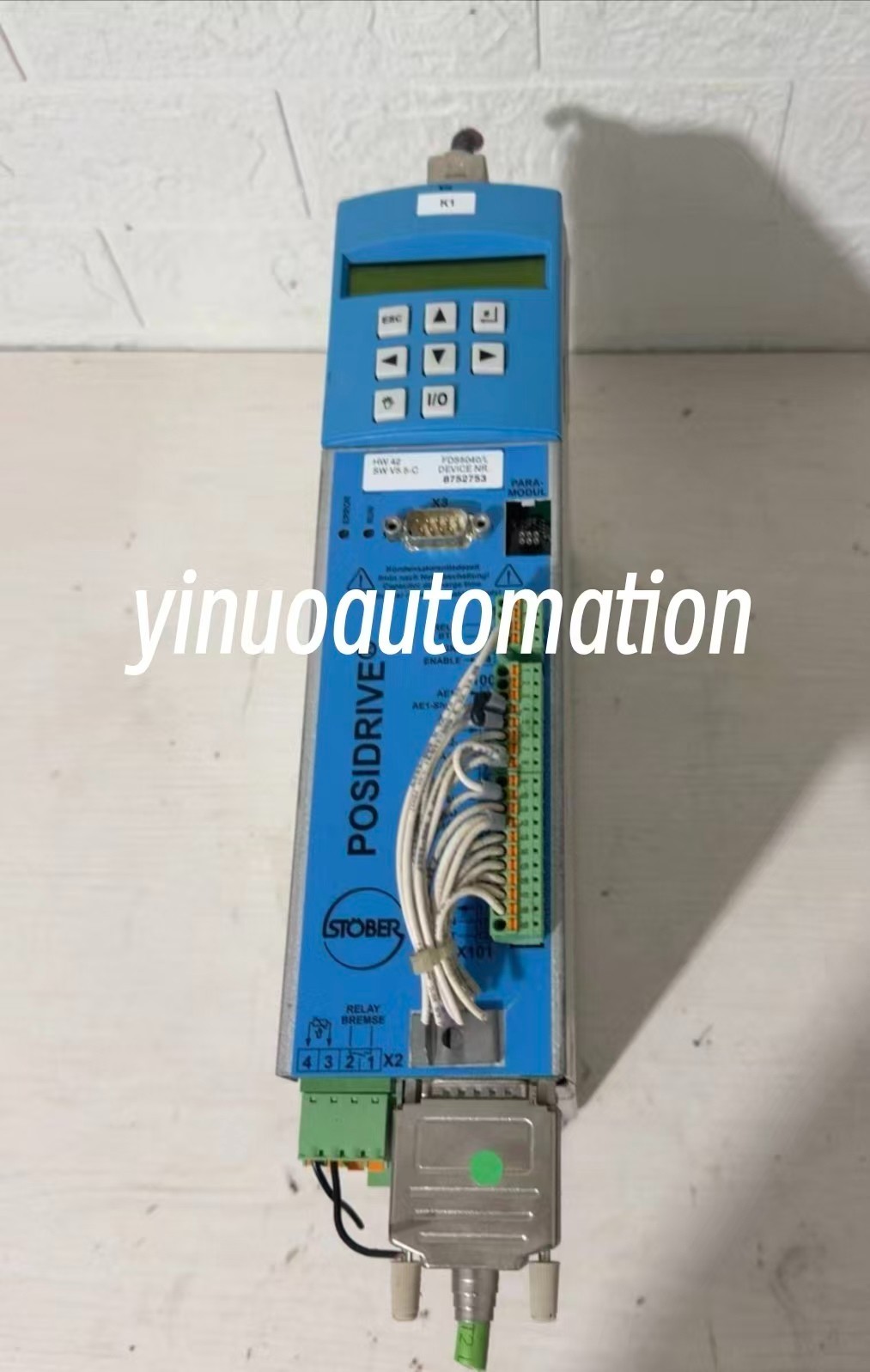 STOBER FDS5040/L Drive 400V 4KW shipped via DHL/FEDEX/UPS