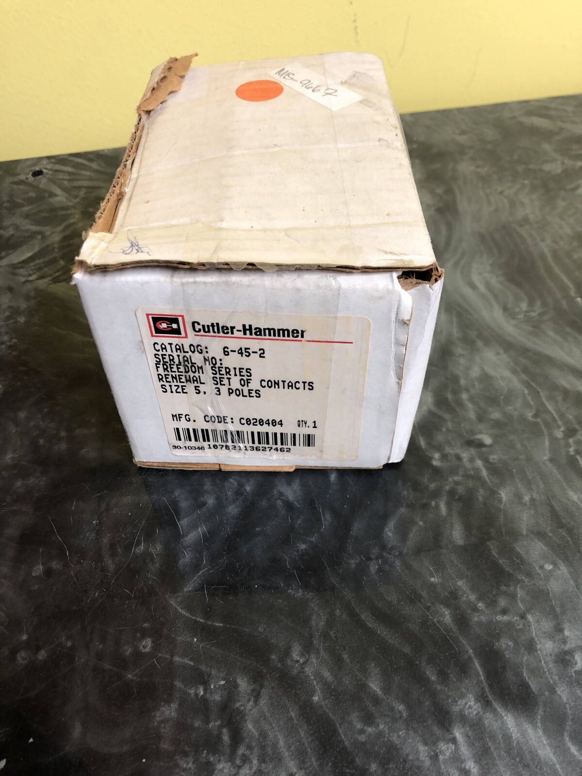 EATON/CUTLER HAMMER Genuine 3 Pole Contact Kit 6-45-2 Size 5 NEW