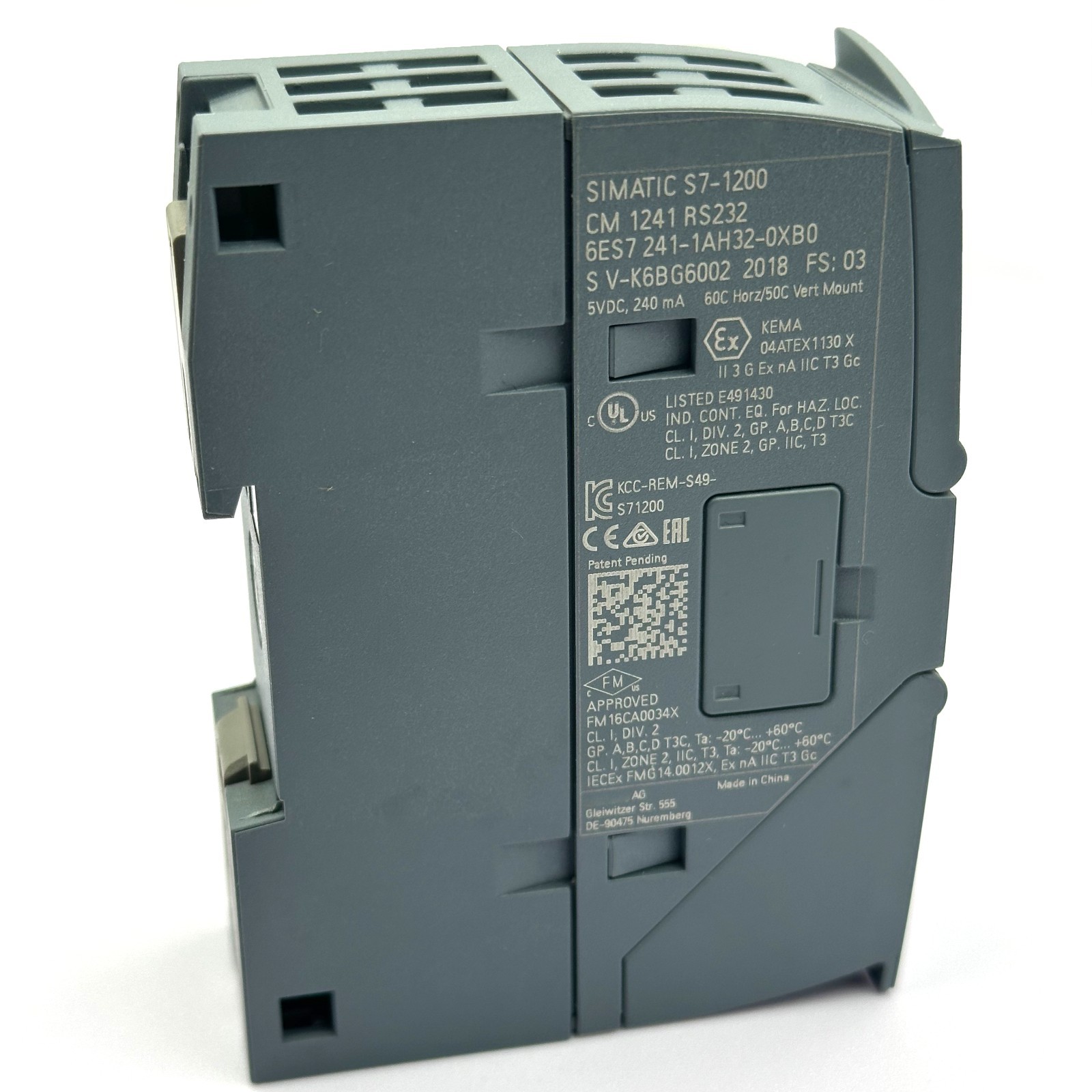 NEW Original Siemens 6ES7 241-1AH32-0XB0 6ES7241-1AH32-0XB0 Communication Module