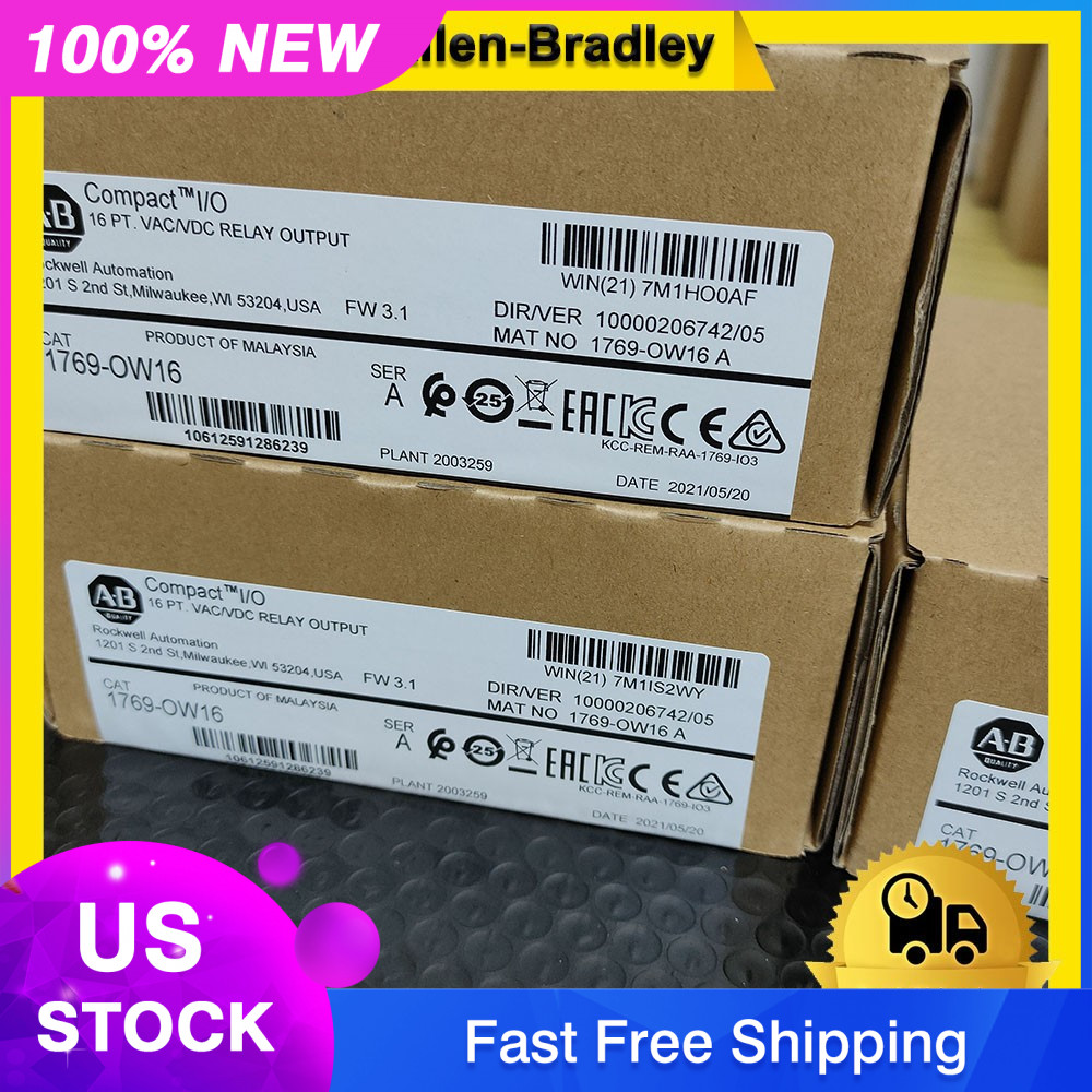 BRAND NEW AB 1769-OW16 CompactLogix Relay Output Module 1769OW16 PLC