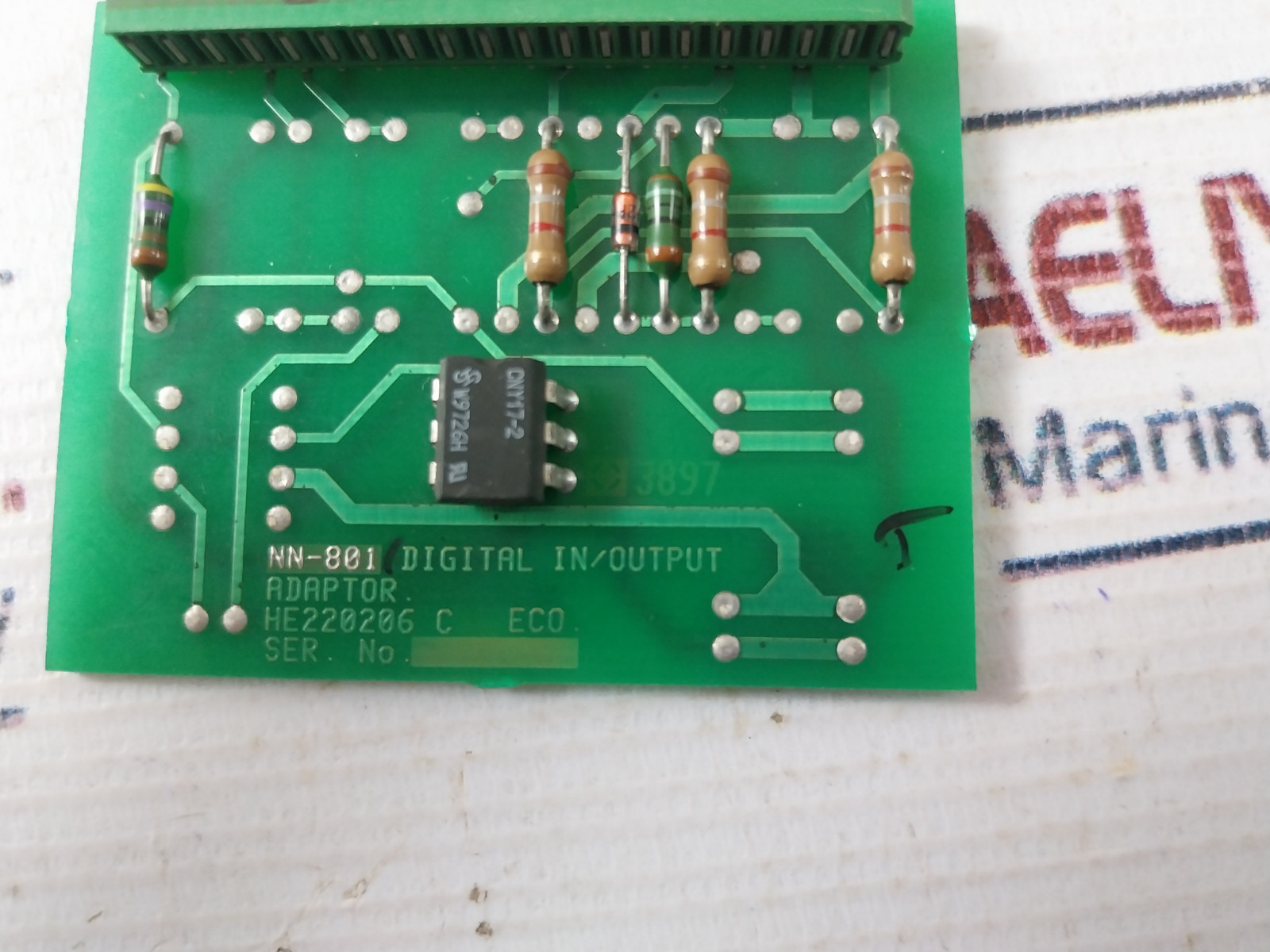 Norcontrol NN-801/NN-801.1 Digital In/output Adaptor HE220206 C