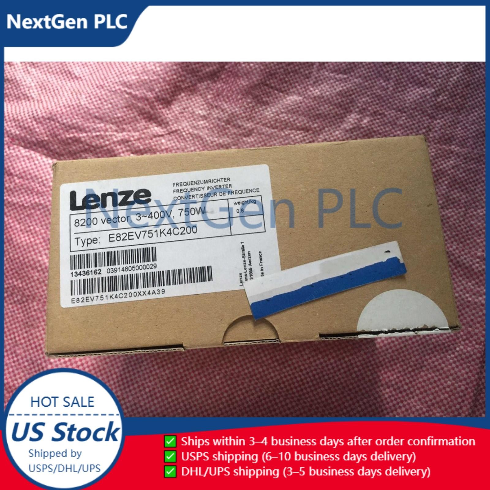 1PC New Lenze E82EV751K4C200 Inverter In Box E82EV751k4C200