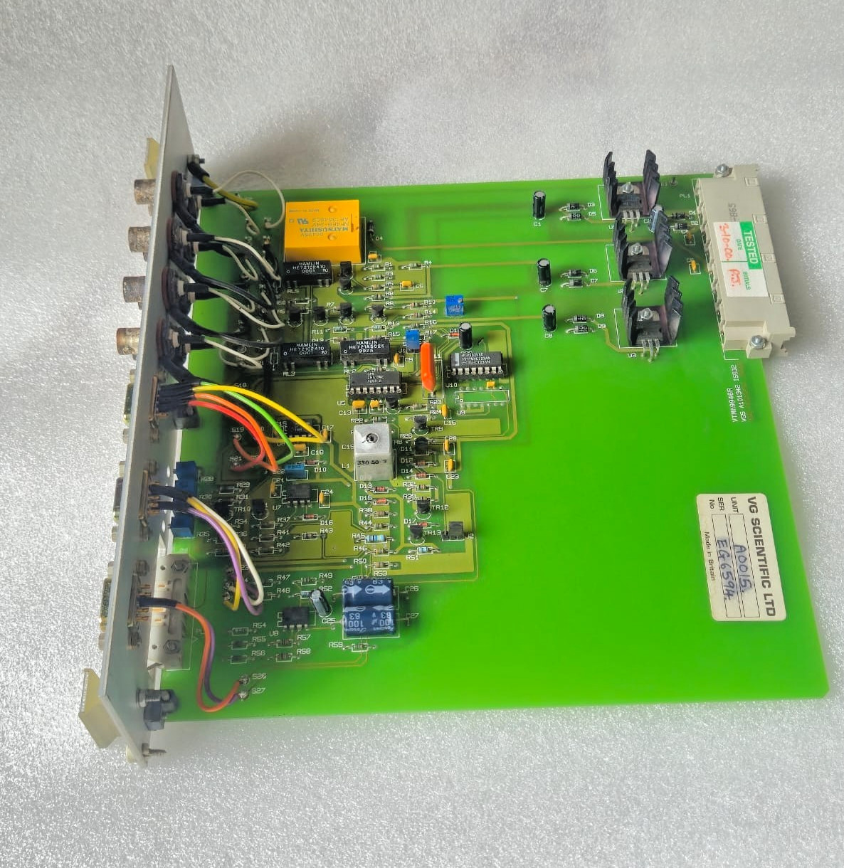 VGS A101342 ISS02 VIDEO INTERFACE PCB MODULE VTMH9946R INDUSTRIAL CONTROL BOARD