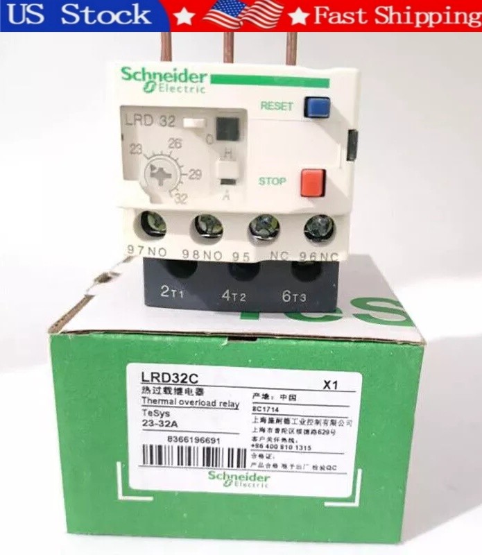 LRD32C 1PCS Brand New Schneider LRD32C 23-32A US Sotck Fast Shipping
