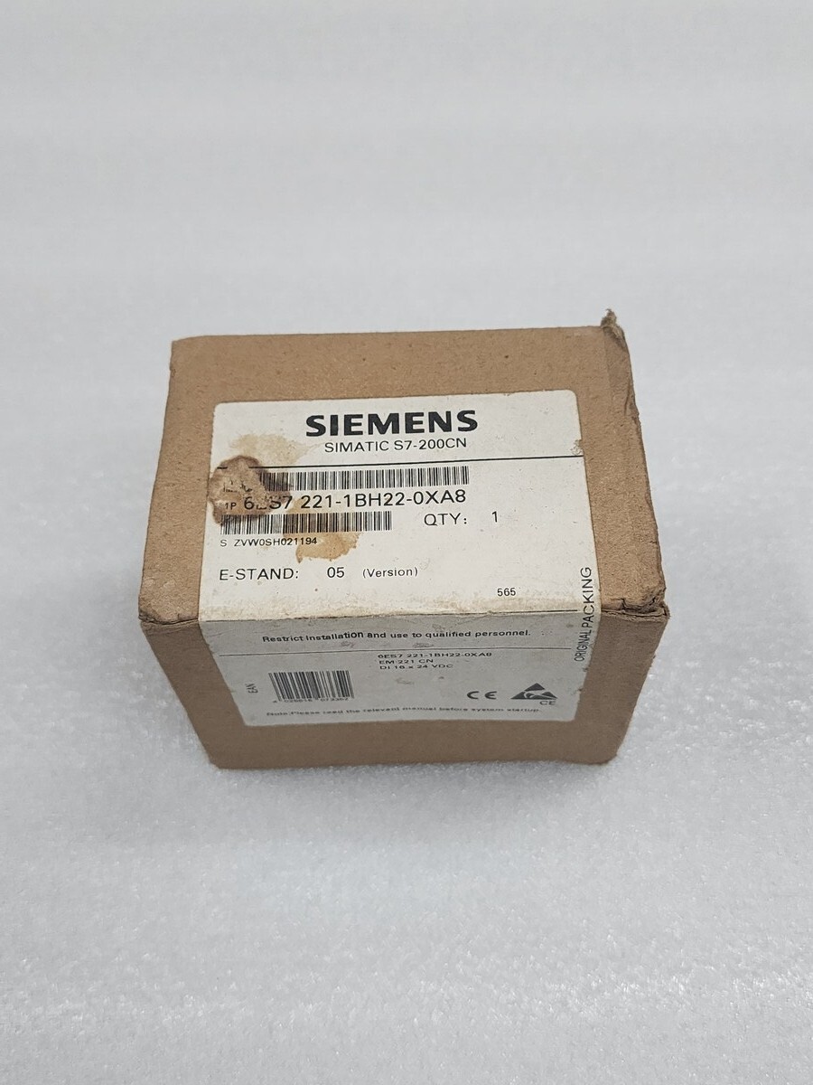 SIEMENS 6ES7 221-1BH22-0XA8 DIGITAL INPUT MODULE S7-200CN