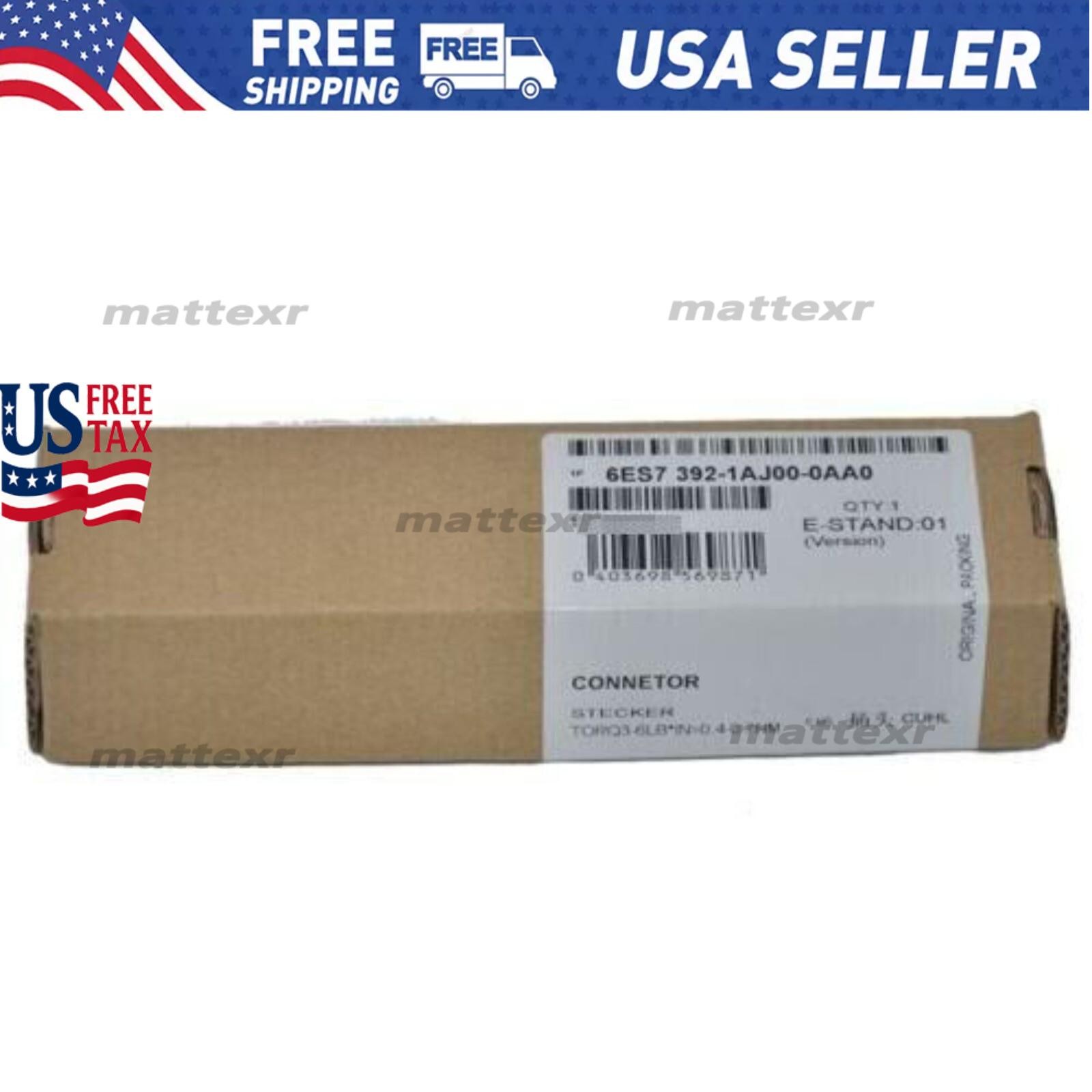 NewSiemens 6ES7392-1AJ00-0AA0 6ES73921AJ000AA0 S7-300 20-pole Front connector