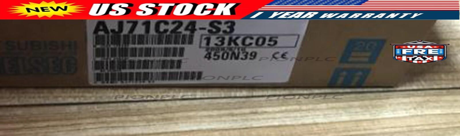 NEW MITSUBISHI AJ71C24-S3 US Free TAX
