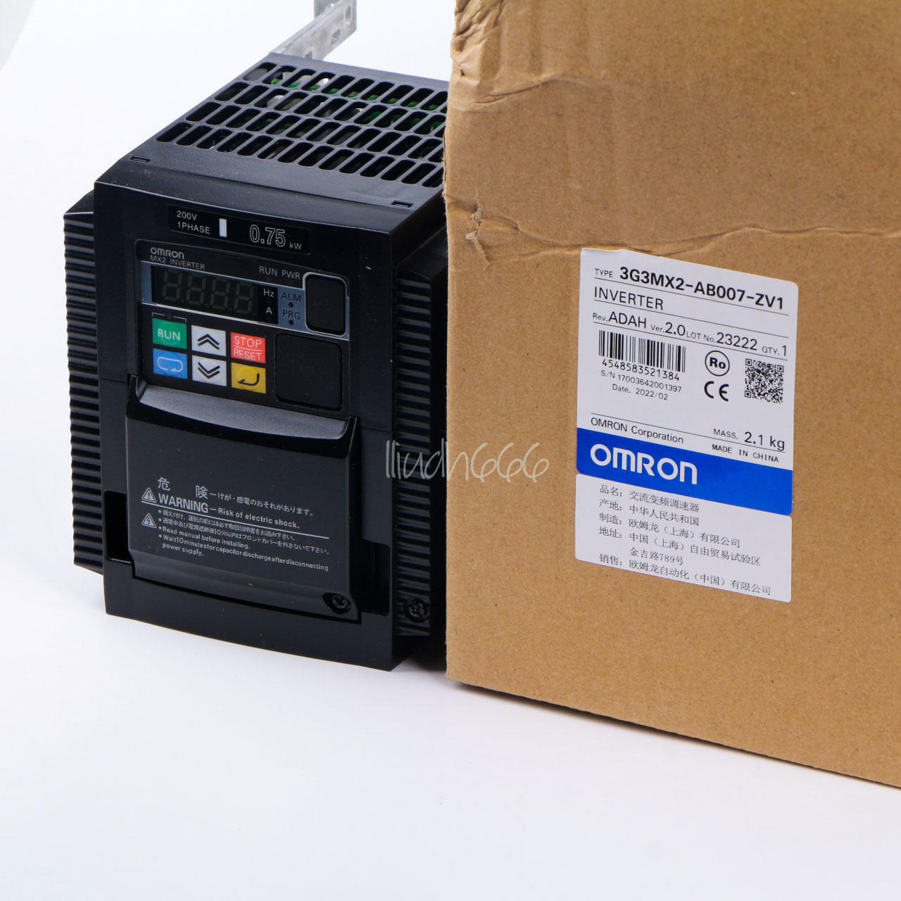 ONE New Omron 3G3MX2-AB007-ZV1 3G3MX2-AB007-ZV1 Inverters 0.75kw