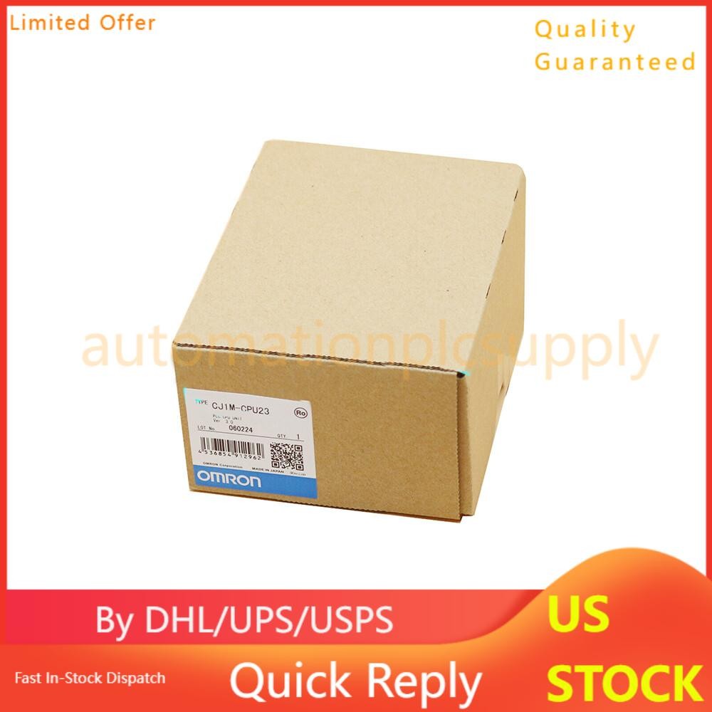 ONE NEW IN BOX Omron CJ1M-CPU23 CPU Unit #S