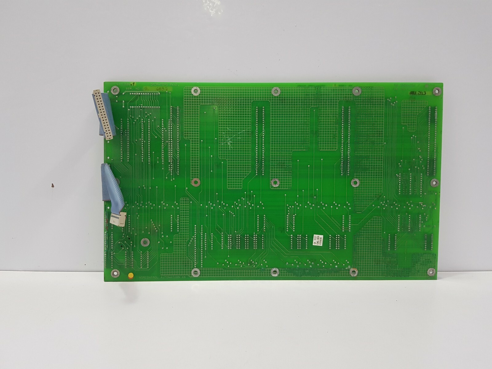 NORCONTROL NA1008.1 OPERATOR PANEL PCB CARD HA220447B/B/
