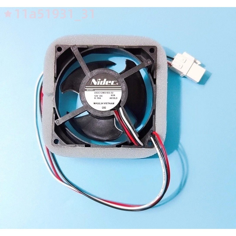 U92C12MS1B3-52 DA81-06013A 1PCS New Nidec Samsung Refrigerator Fan Motor
