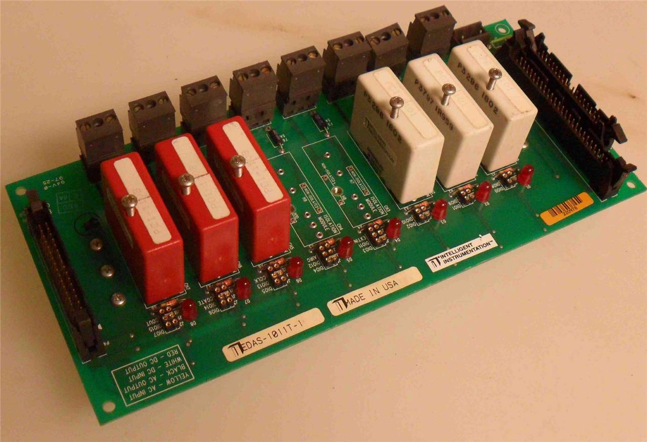 Intelligent Instrumentation EDAS-1011T-1 Digital I/O Termination Panel Board