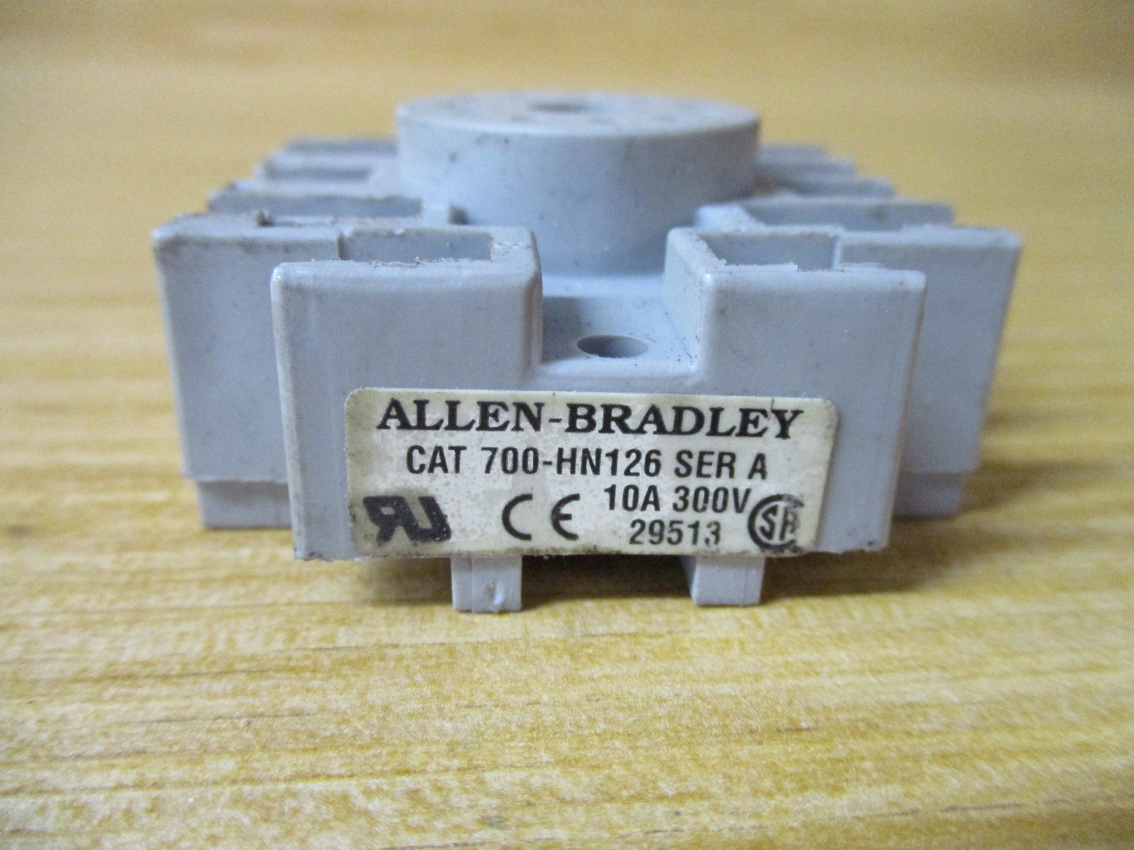 Allen Bradley 700-HN126 Relay Socket 700HN126 Gray