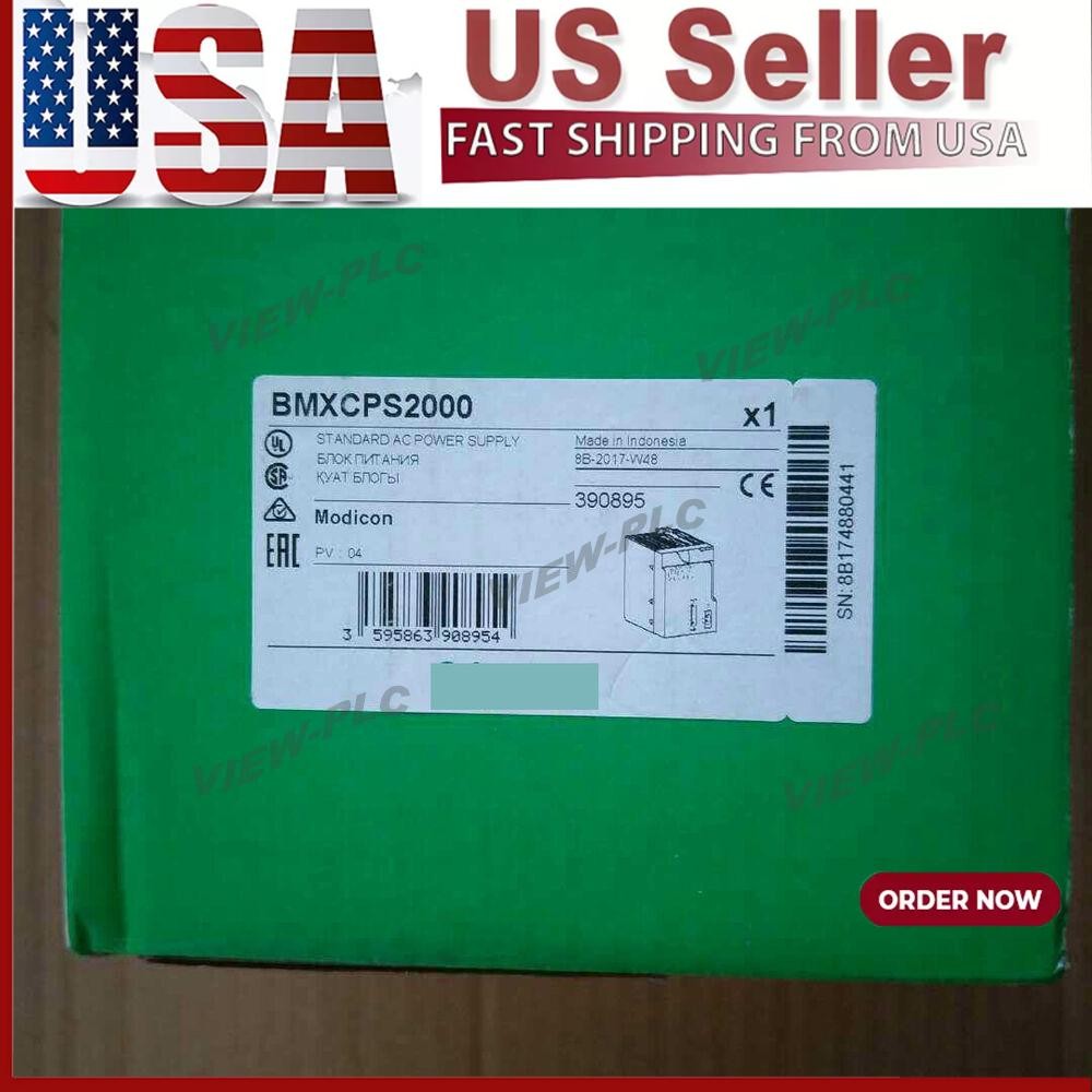 New Schneider BMXCPS2000 PLC Module Fast Shipping BMXCPS2000 Spot Goods!