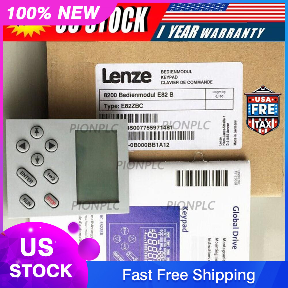 1PCS NEW LENZE E82ZBC KEY PAD OPERATOR PANEL IN BOX
