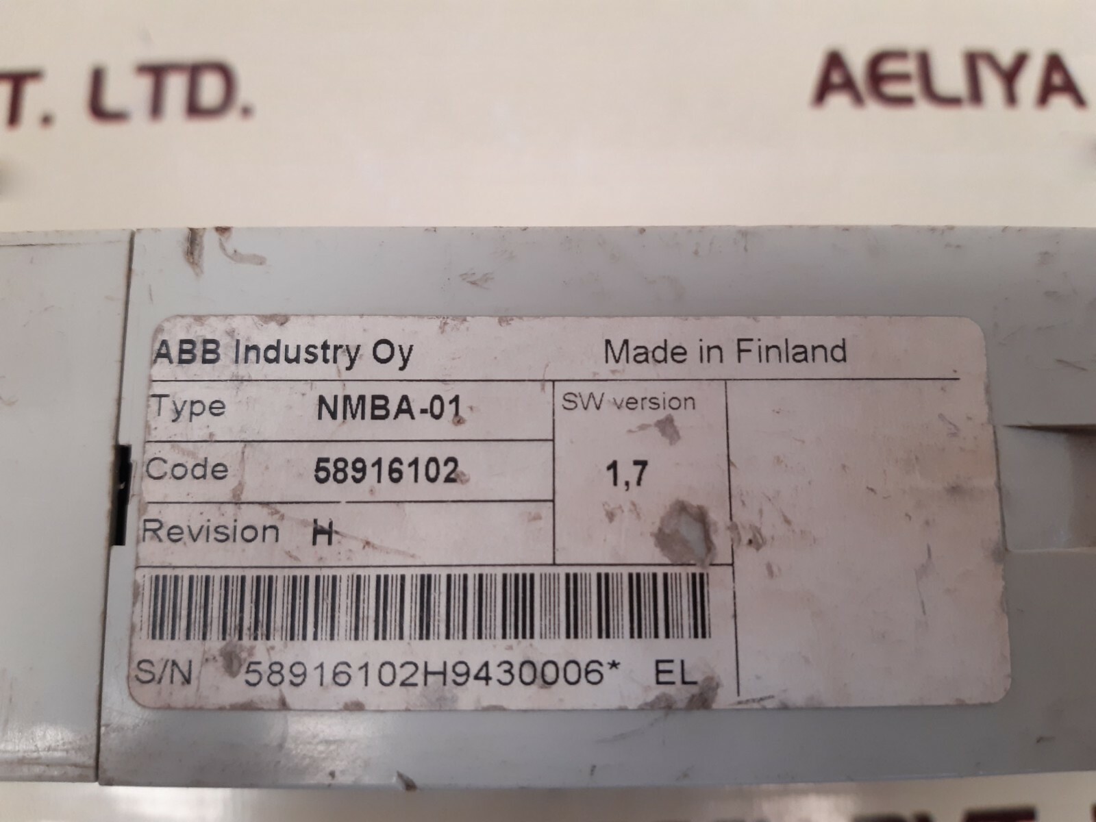ABB nmba-01 modbus adapter