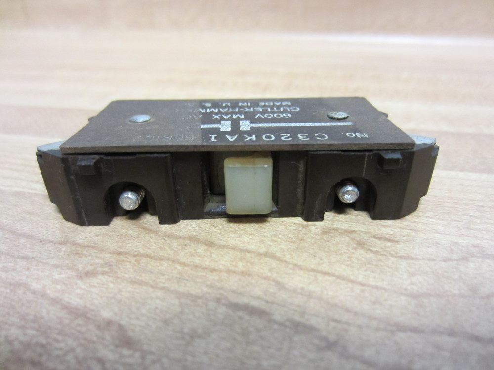 Cutler Hammer C320KA1 Eaton Auxiliary Contact (Pack of 3)