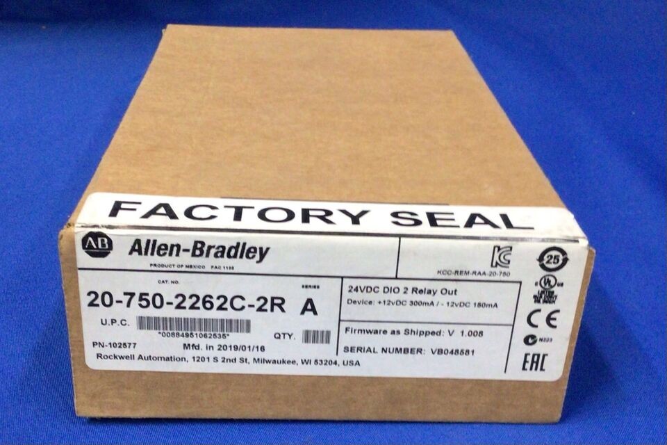 24V DC IO Option Module 20-750-2262C-2R Series A